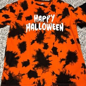 3 Pack - Kids Halloween T-Shirt - Orange and Black
